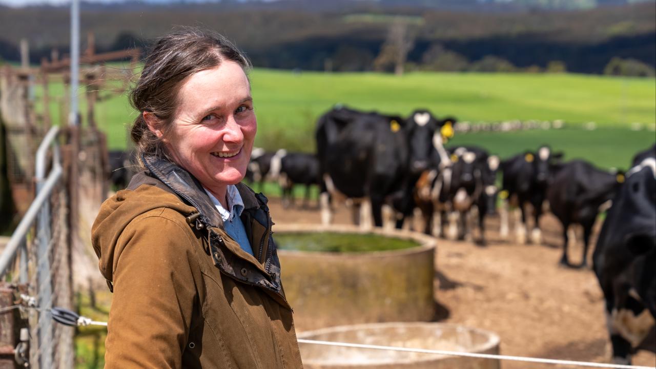 Cadbury Female Farmer of the Year Catherine Furzer