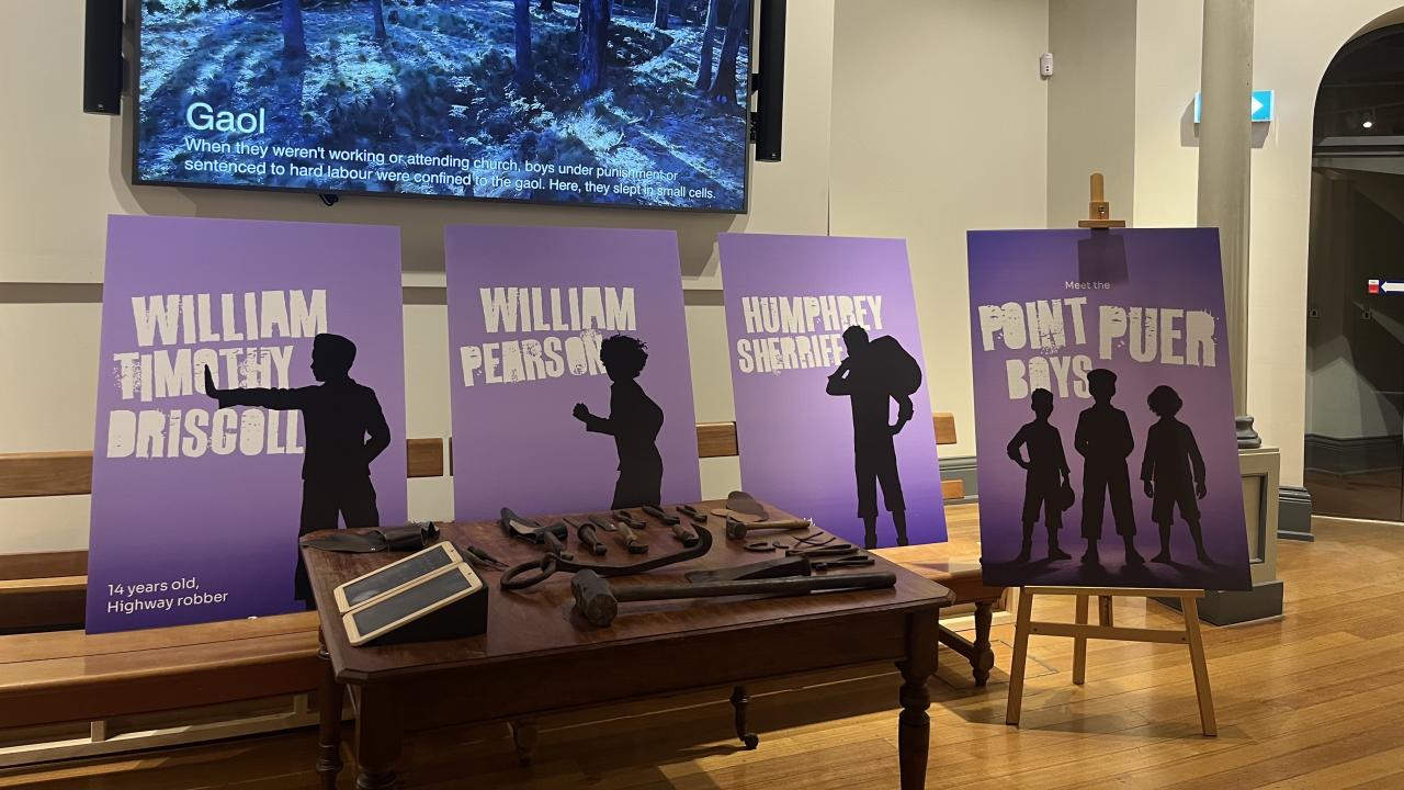 Point Puer exhibition