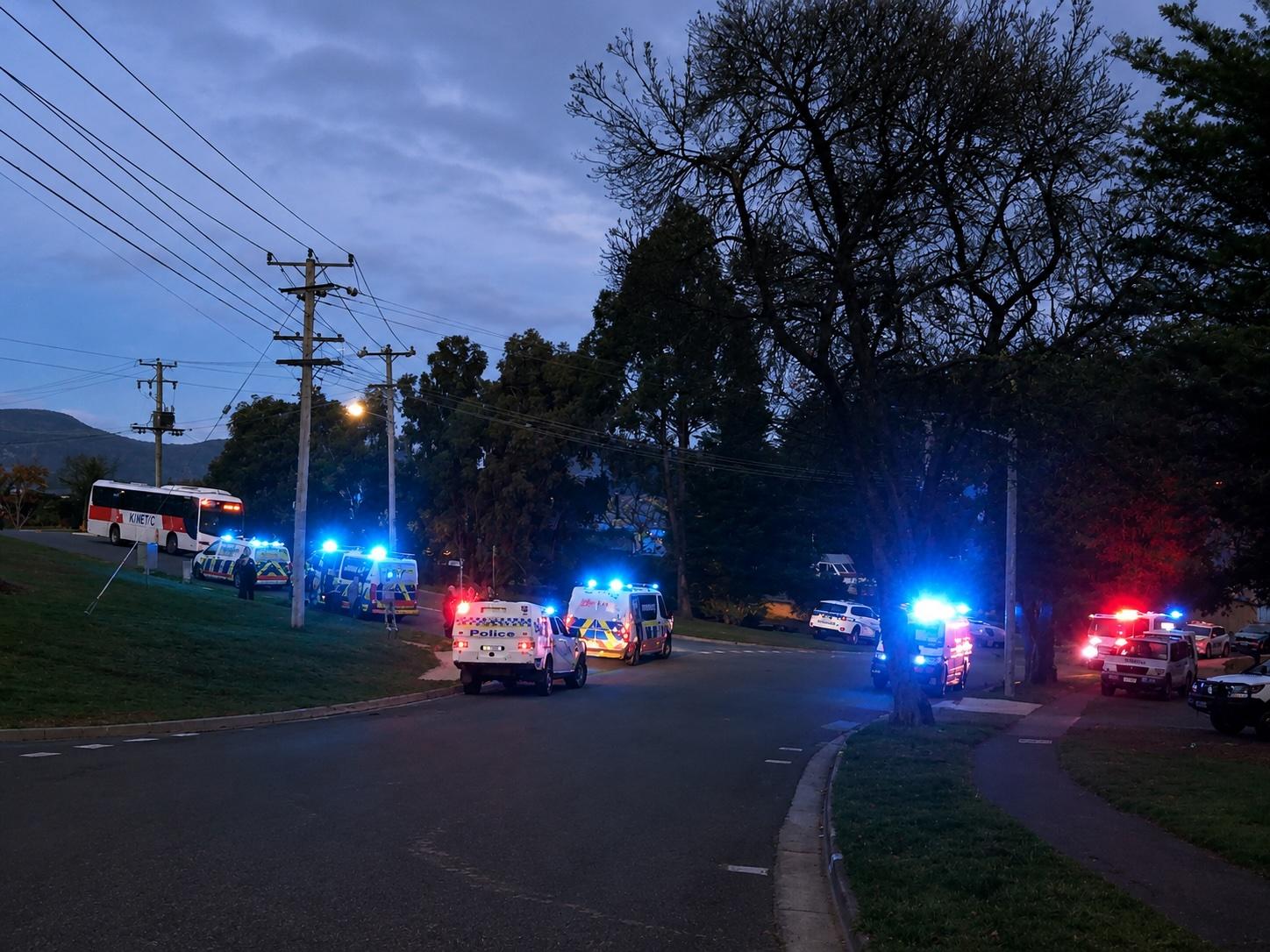 Crash scene