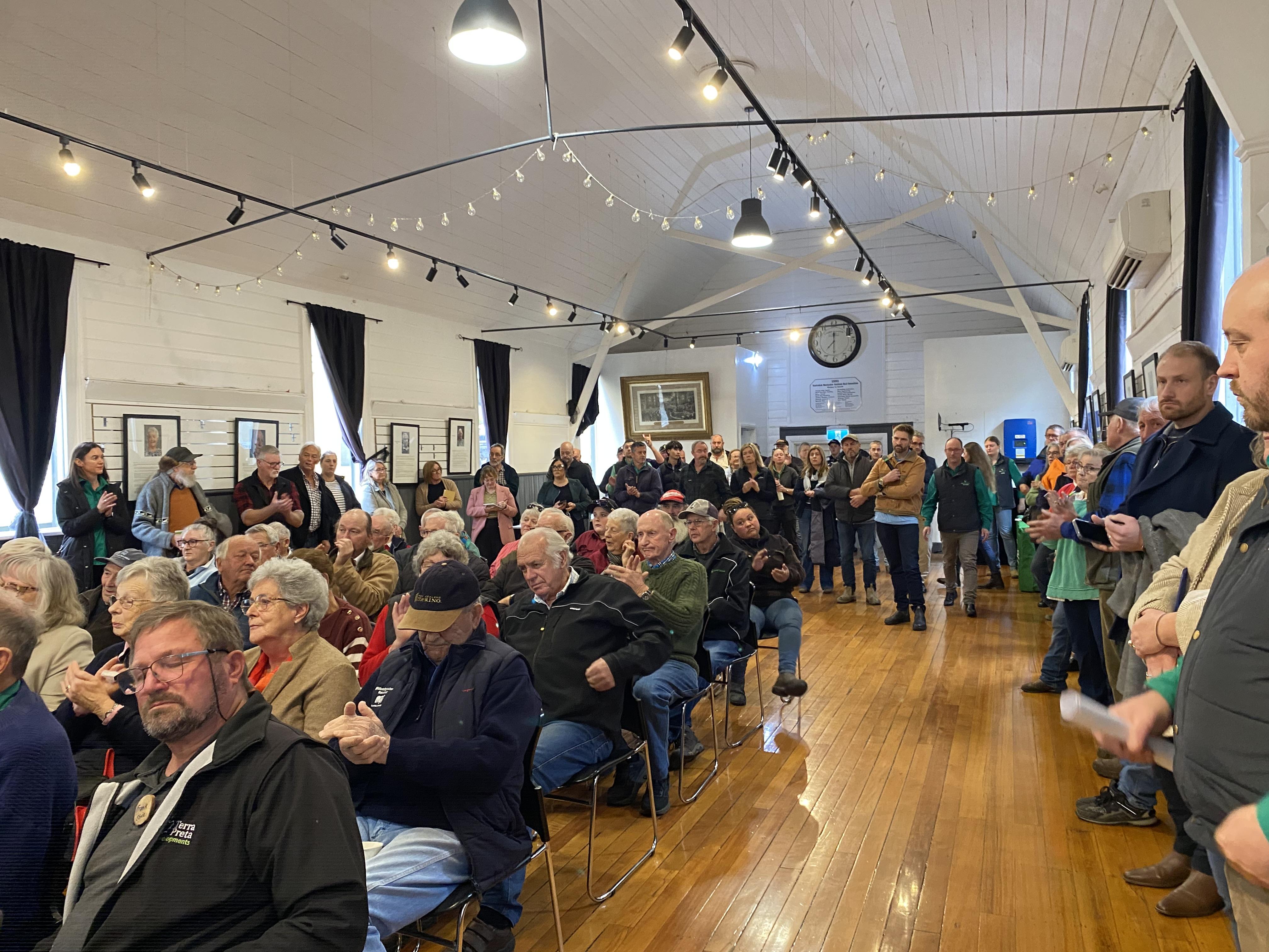 Rushy Lagoon public meeting
