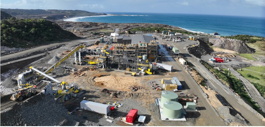 G6M Dolphin Tungsten Mine processing plant
