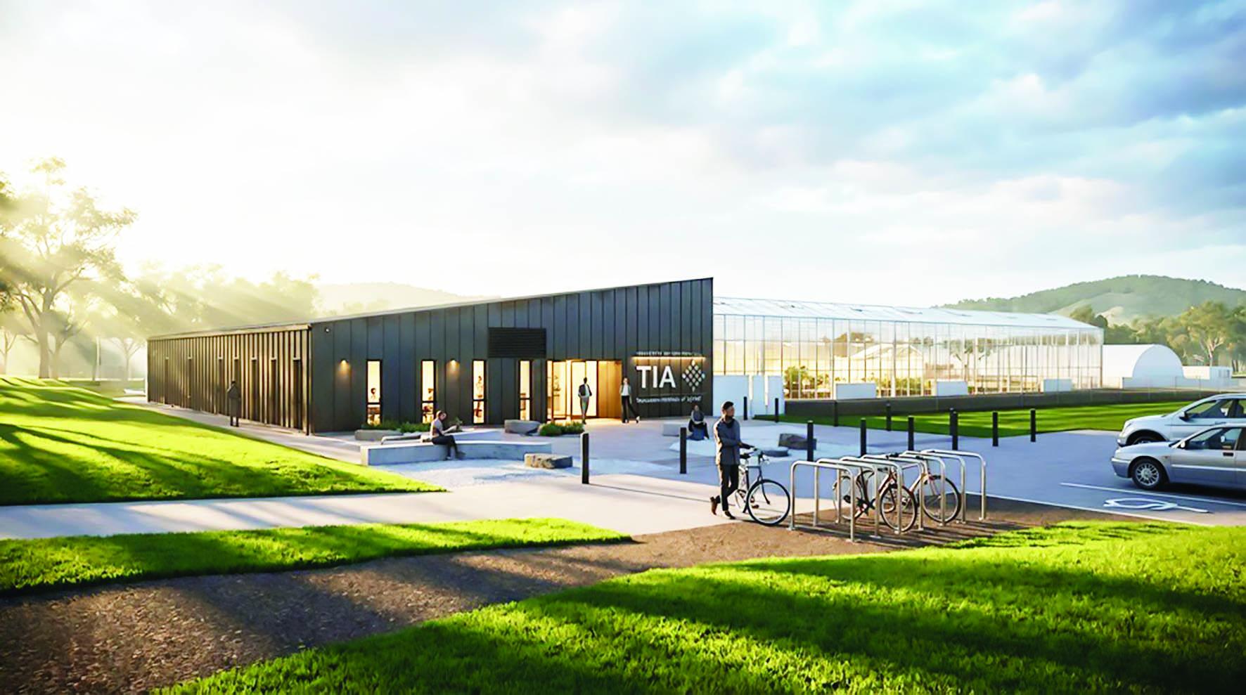 An artist impression of the TIA Grow Facility