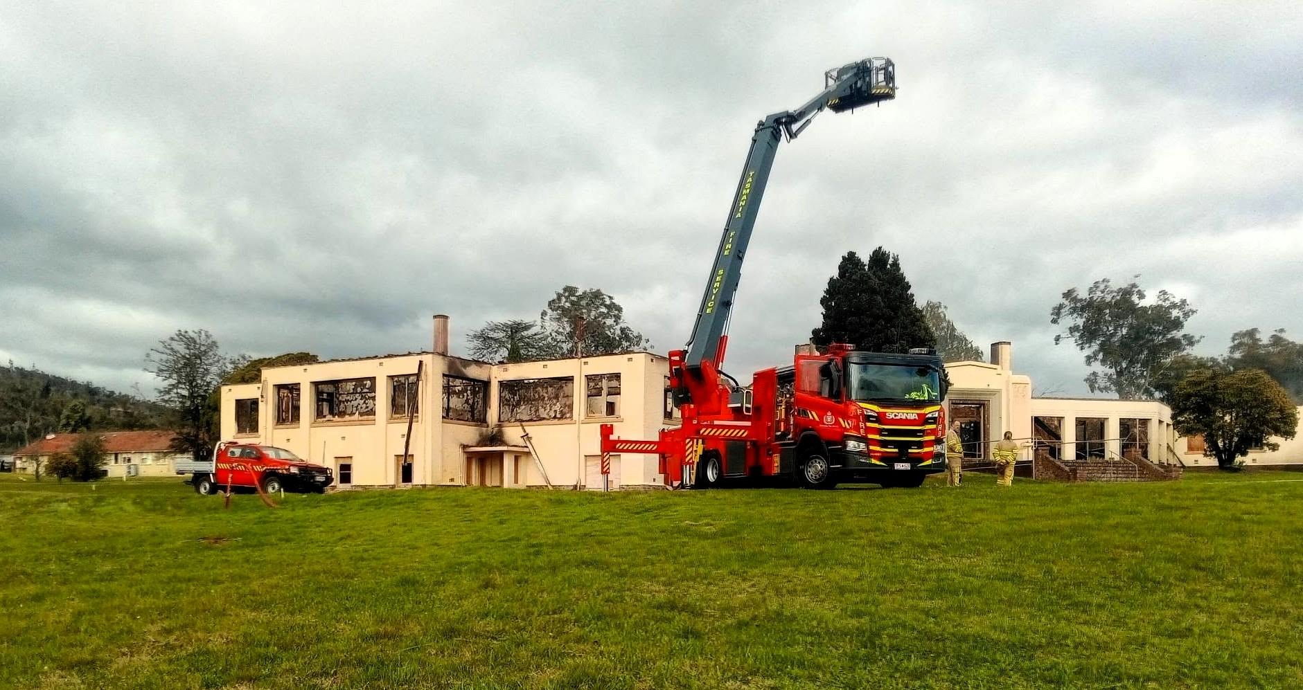 Millbrook Rise fire. Picture - Kane Inches