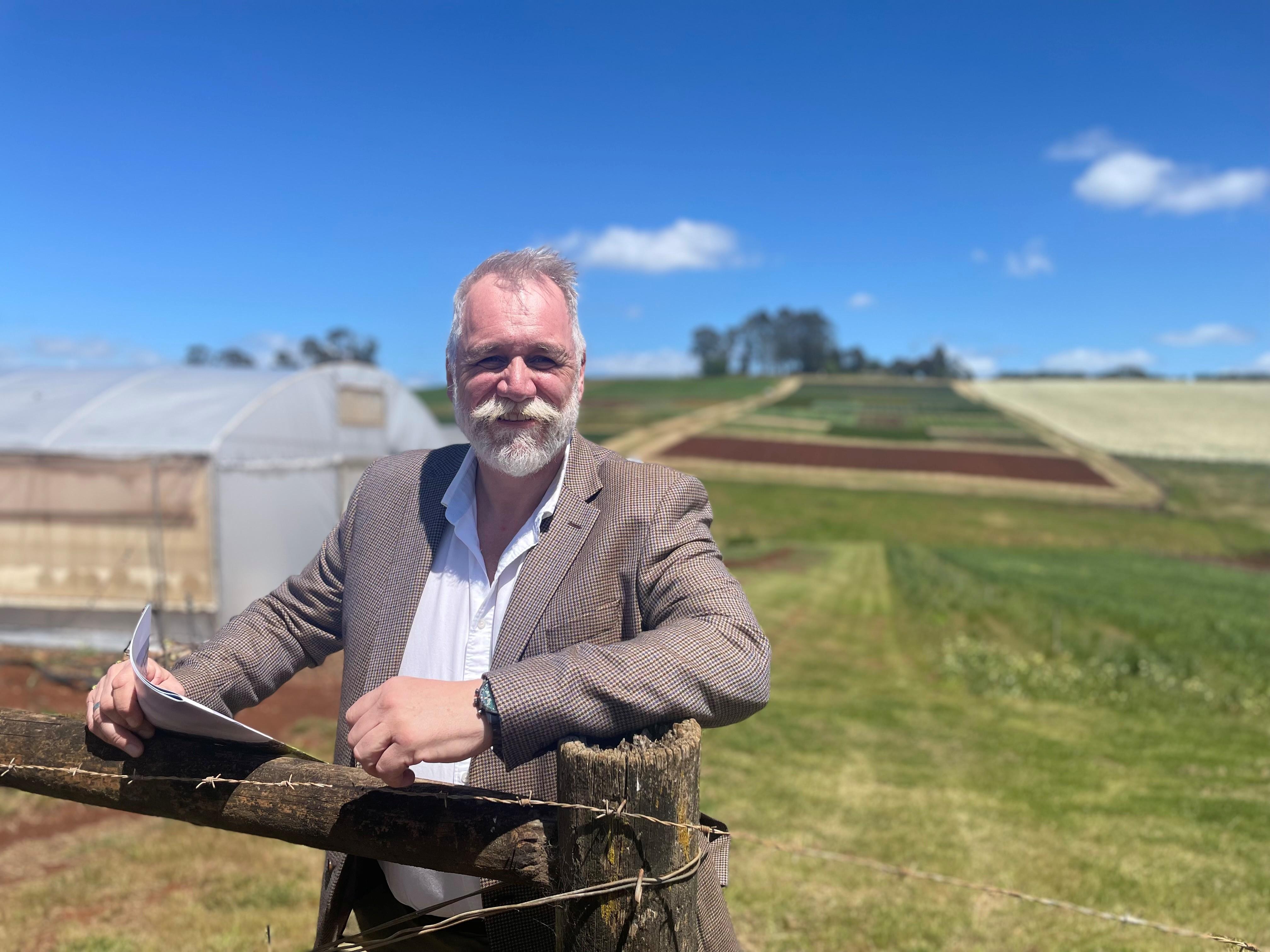 Tasmanian Institute of Agriculture Director Mike Rose