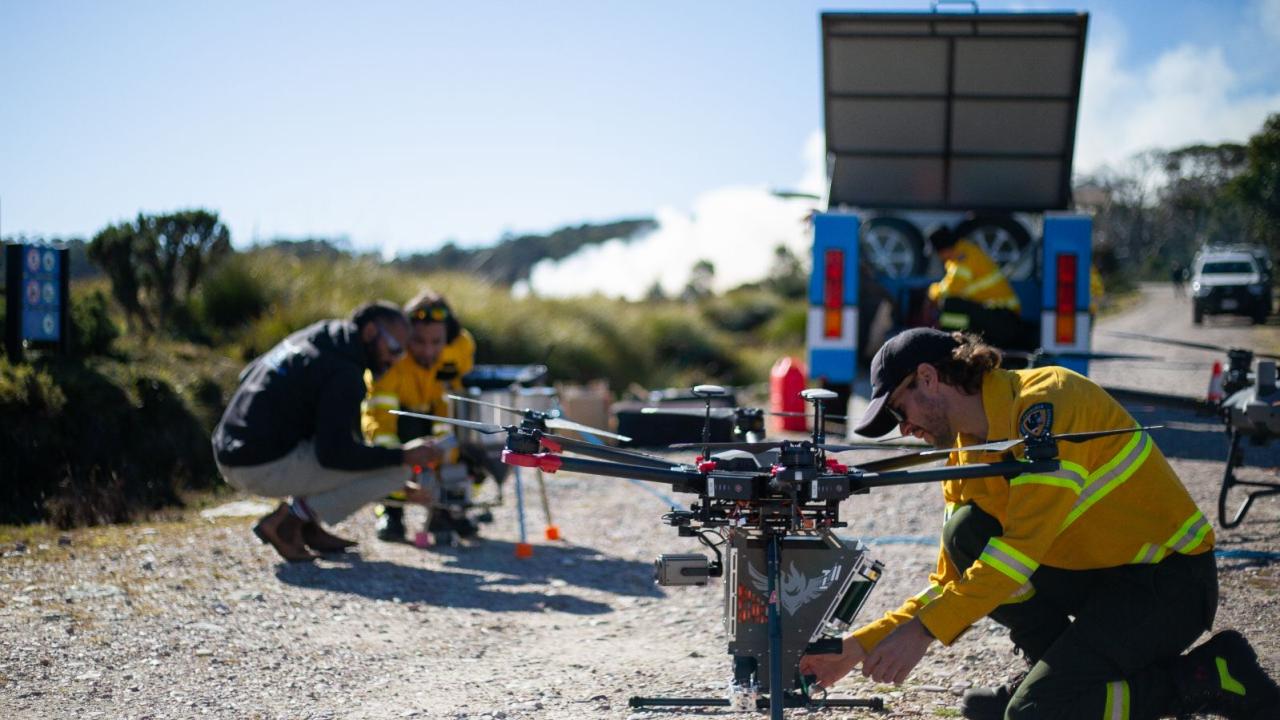 Andrew Davies from Taz Drone Solutions