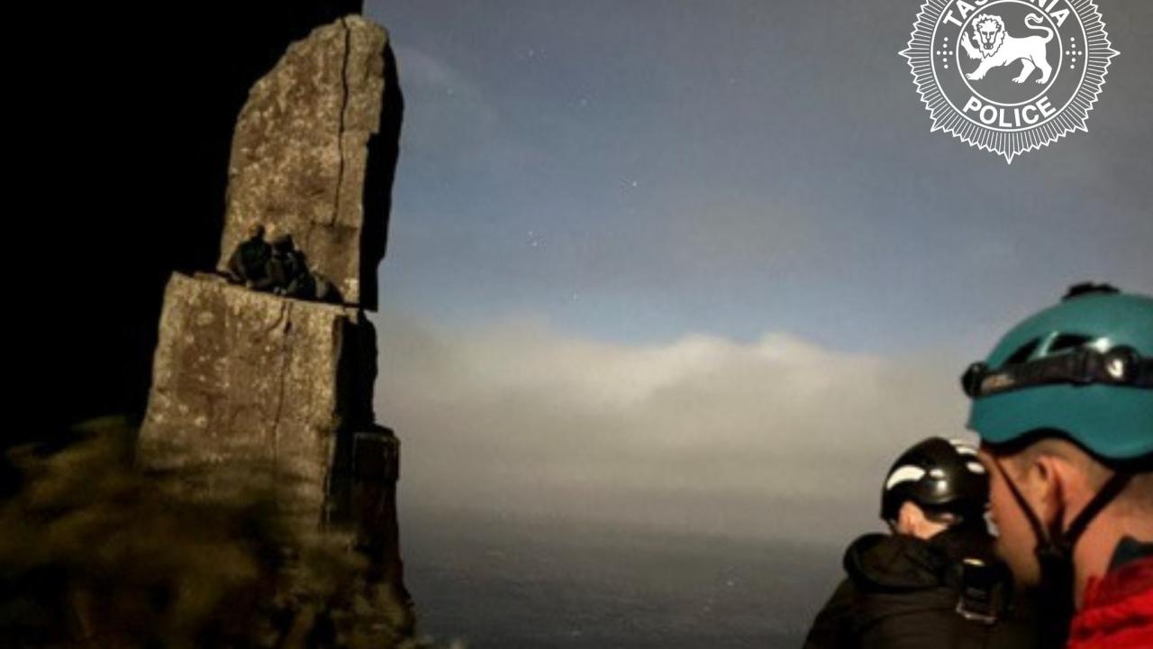 Climbers rescued off the Totem Pole at Cape Hauy
