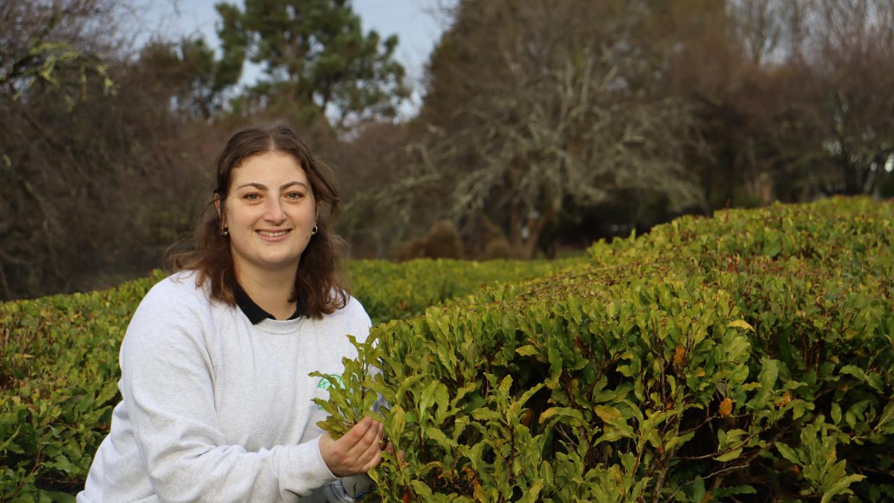 Charlotte Brown of Tassie-T at Allens Rivulet