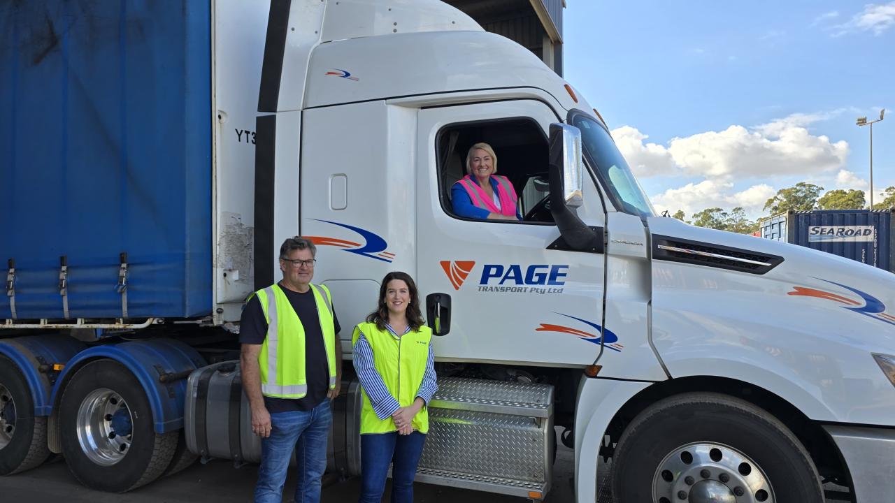Geoff Page, Susie Claire Chanlder and Susie Bower