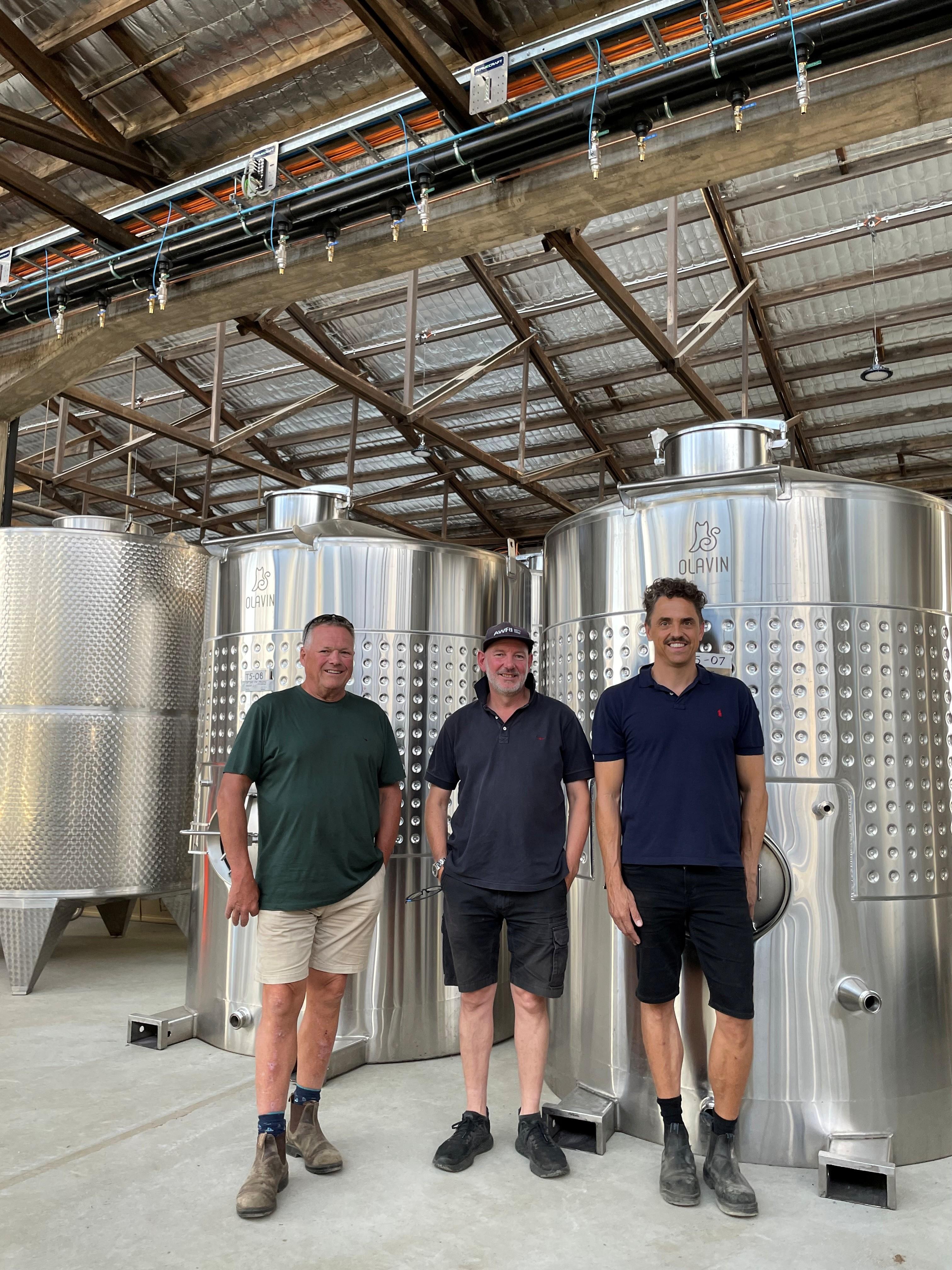 Tasmanian Wineworks team