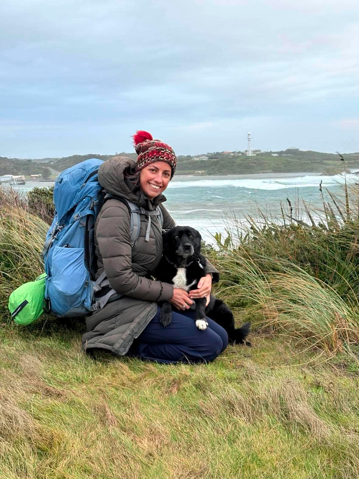 Jessica Cox and dog Bella