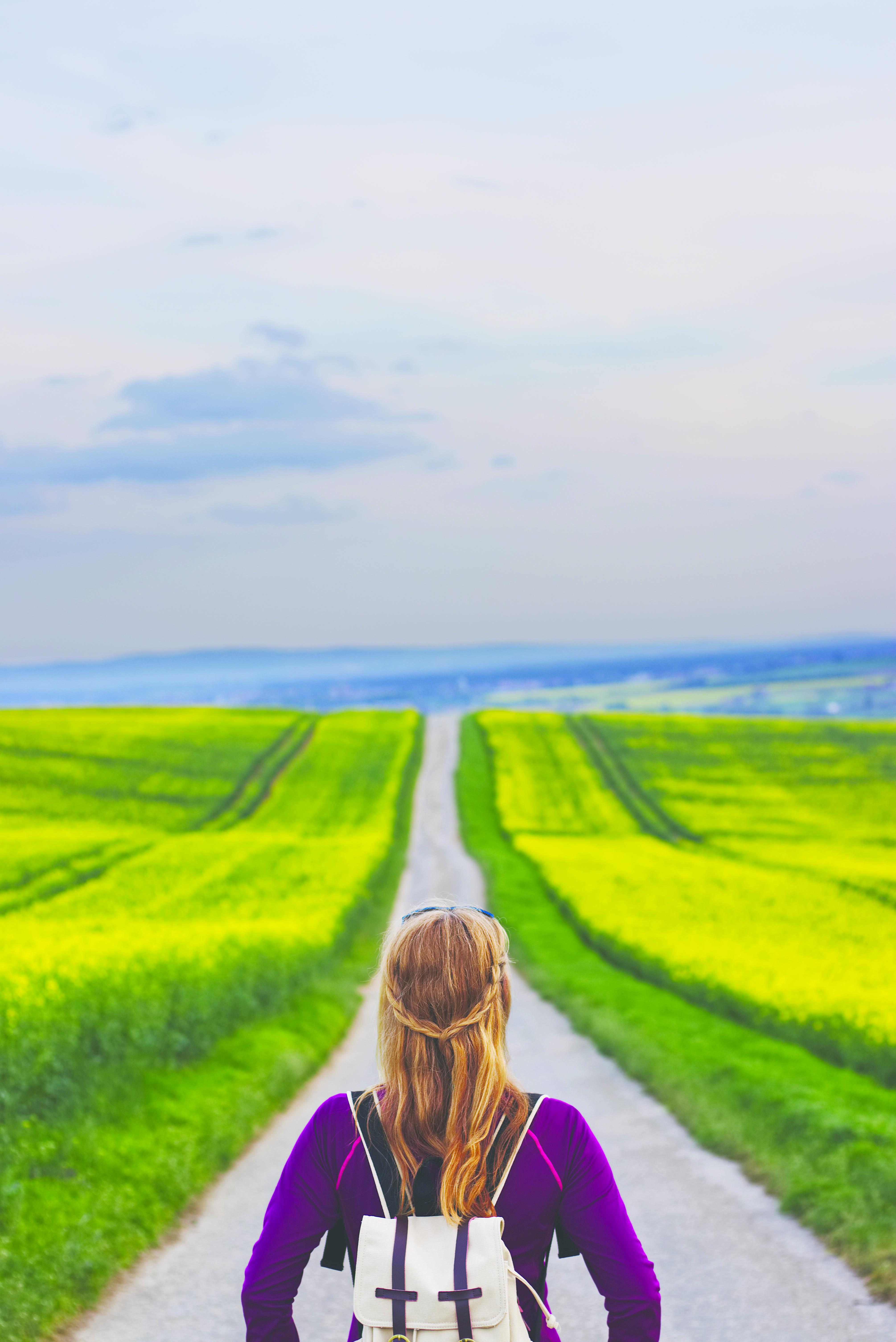 A backpacker