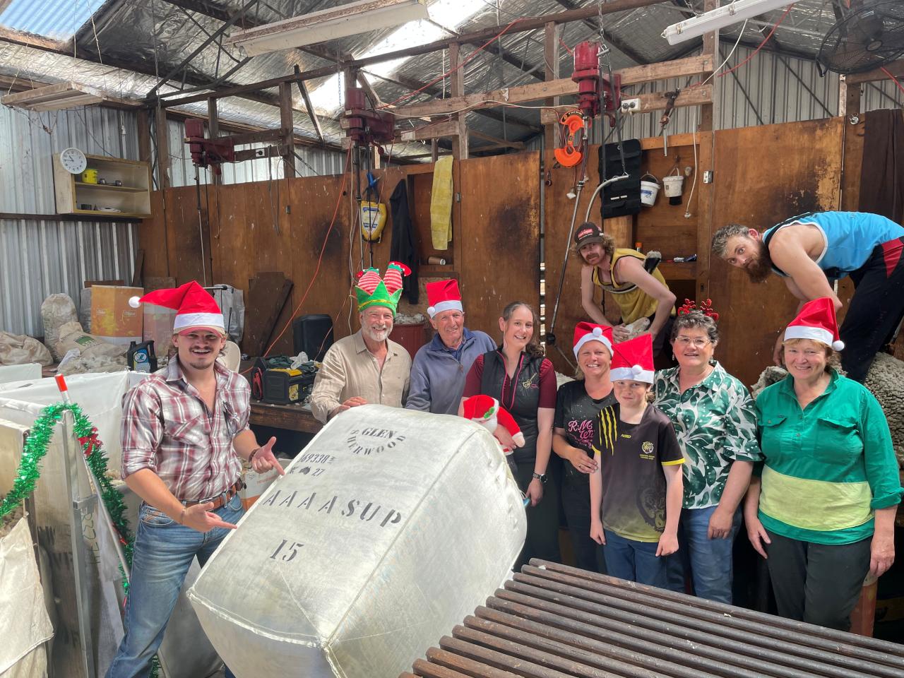 Glen Sherwood shearing shed