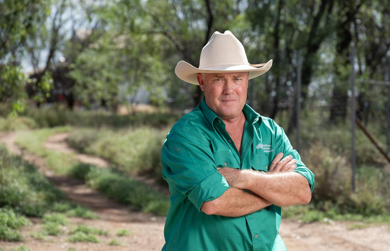 NFF president Hamish McIntyre