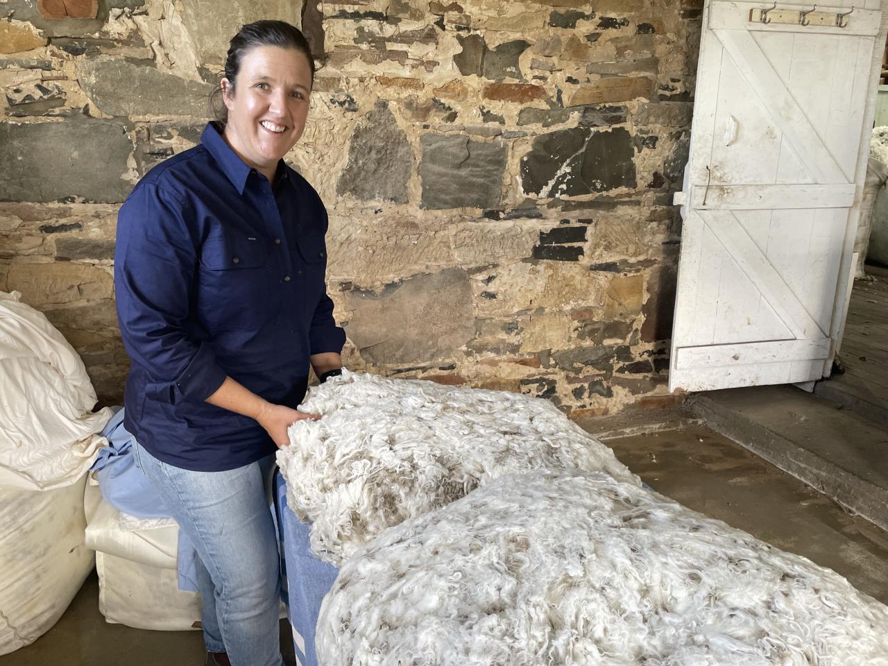 Anna with a Superfine fleece