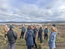 Senior Project Officer Grace Isdale shares findings and successes from the wetlands project at the Devils Corner site.