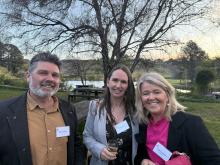 Matthew and Susan Lester from Lileah and Sophie Pitchford Rabobank