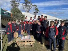 Cressy District High School students