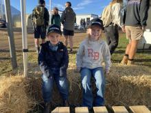 Elijah, 4, and Marlee, 7, from Whitemore