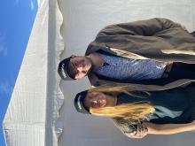 Emily McGuire and Blayne Monks from Wattle Hill