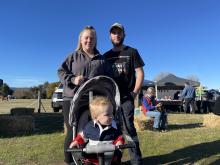 Leah Ford with Will and Matthew Rowlands