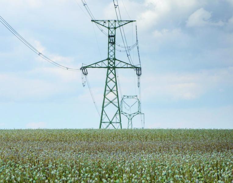 Transmission lines in the Northern Midlands