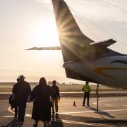 A Sharp Airlines plane