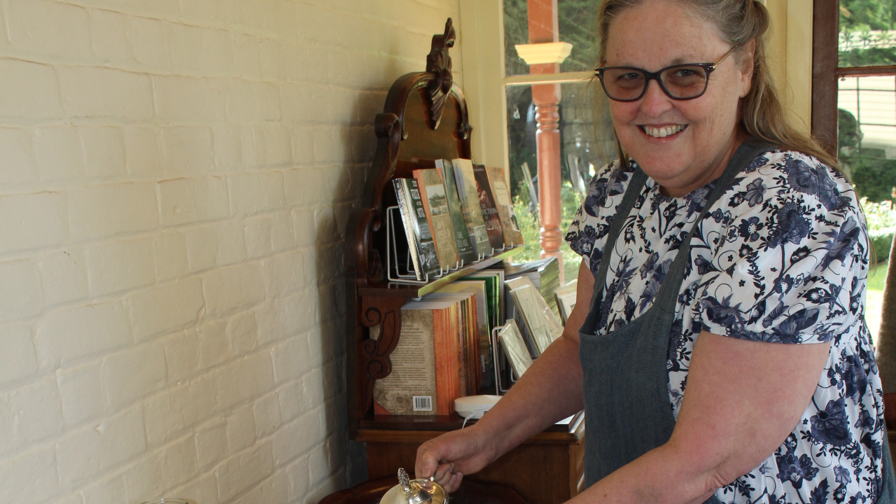 Liz Virtue at Glen Derwent in 2022