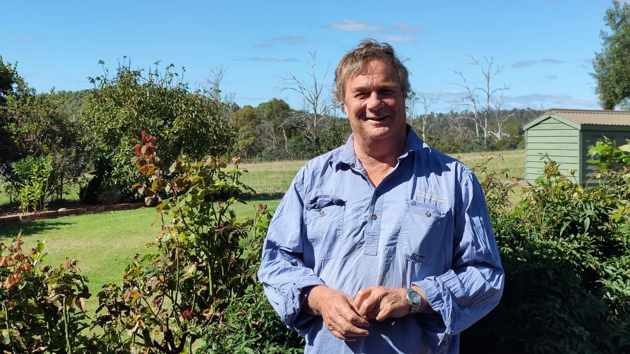 TasFarmers President Ian Sauer TasFarmers President Ian Sauer