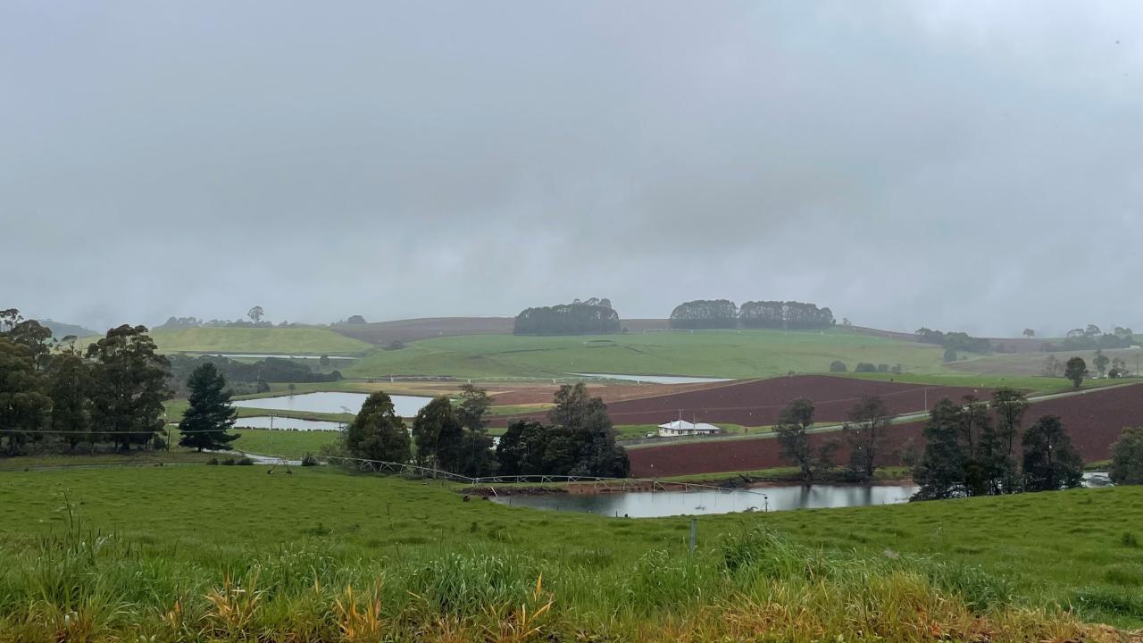 Full dams and stormy weather at Preston