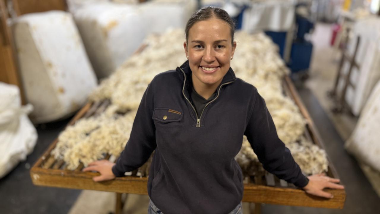 Victoria Lang of Ross is swapping wool handling for police work, but it won’t be taking her away from the sheep industry.