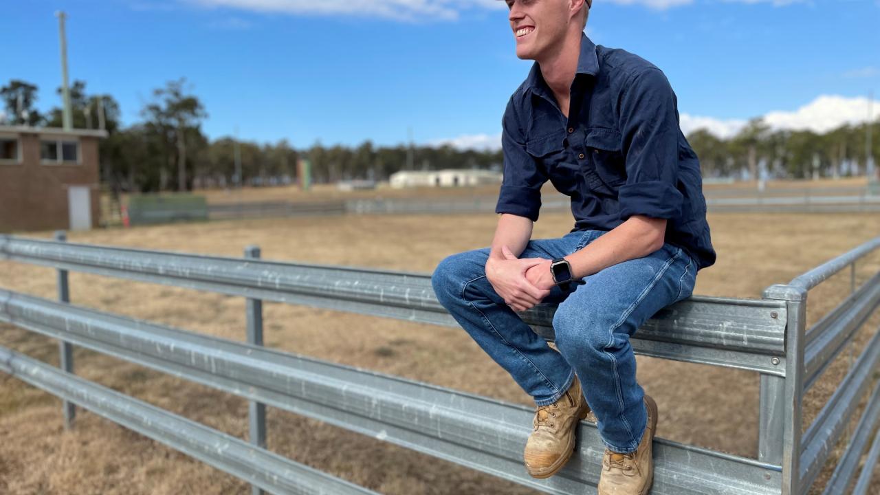 Rural Youth vice president Rory Eaton