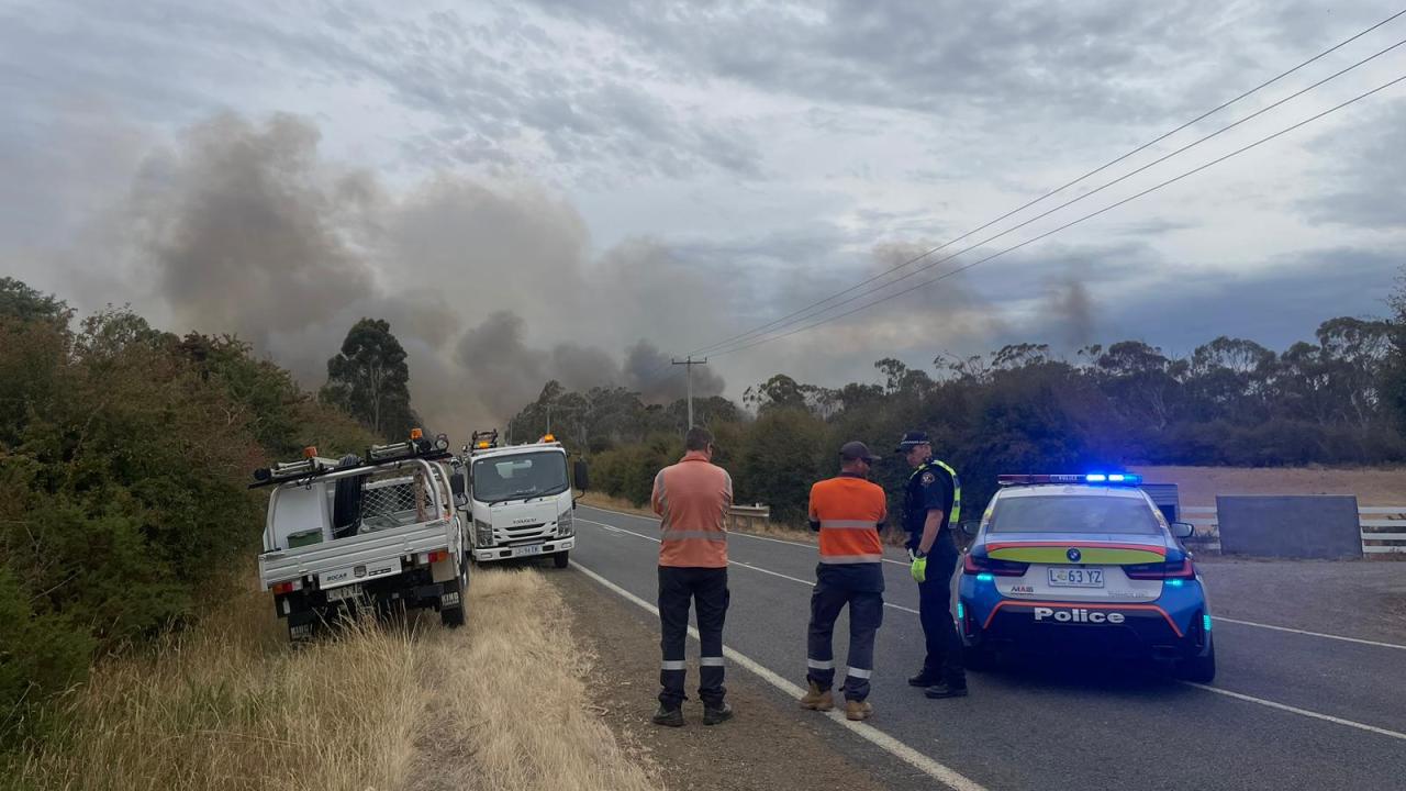 Longford bushfire