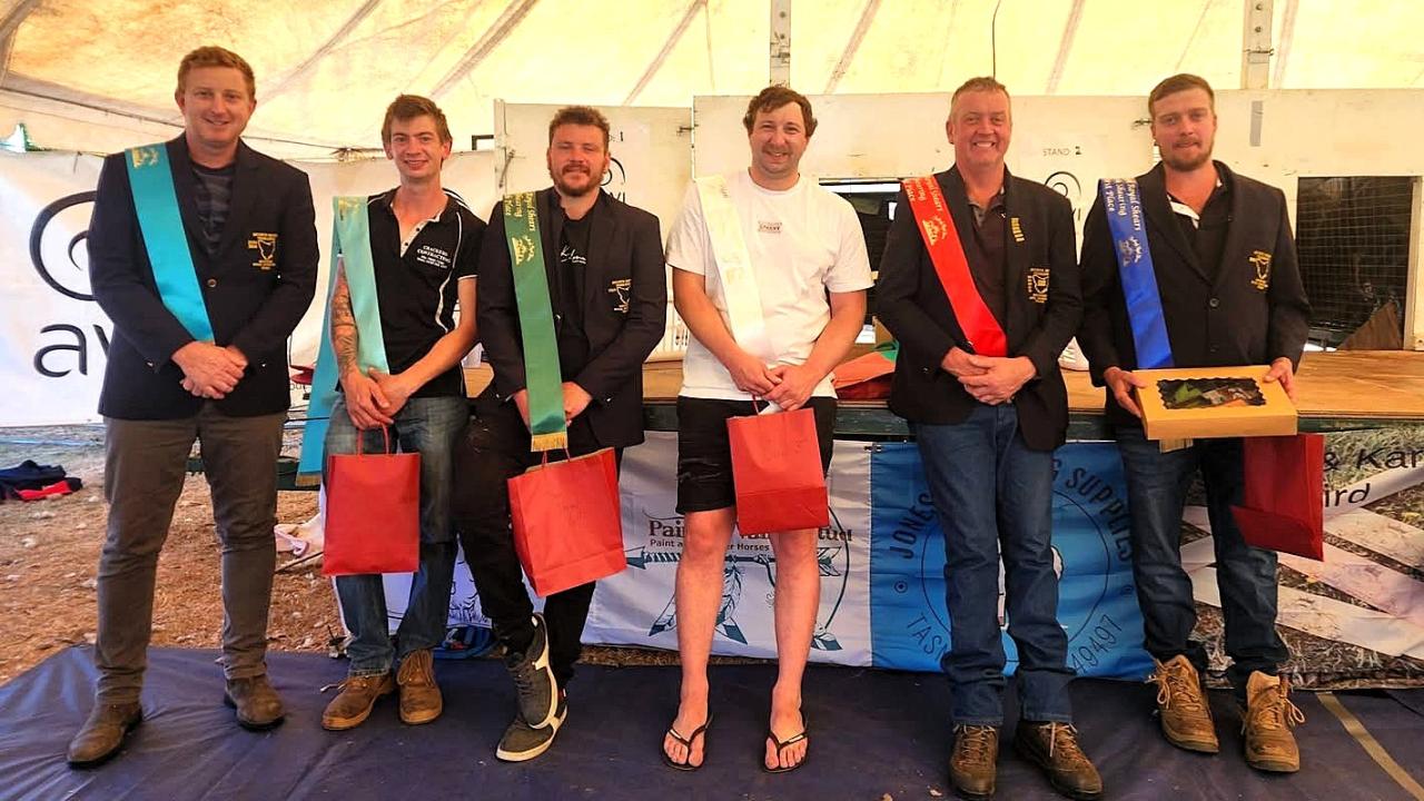 Chudleigh Show open shearing winners