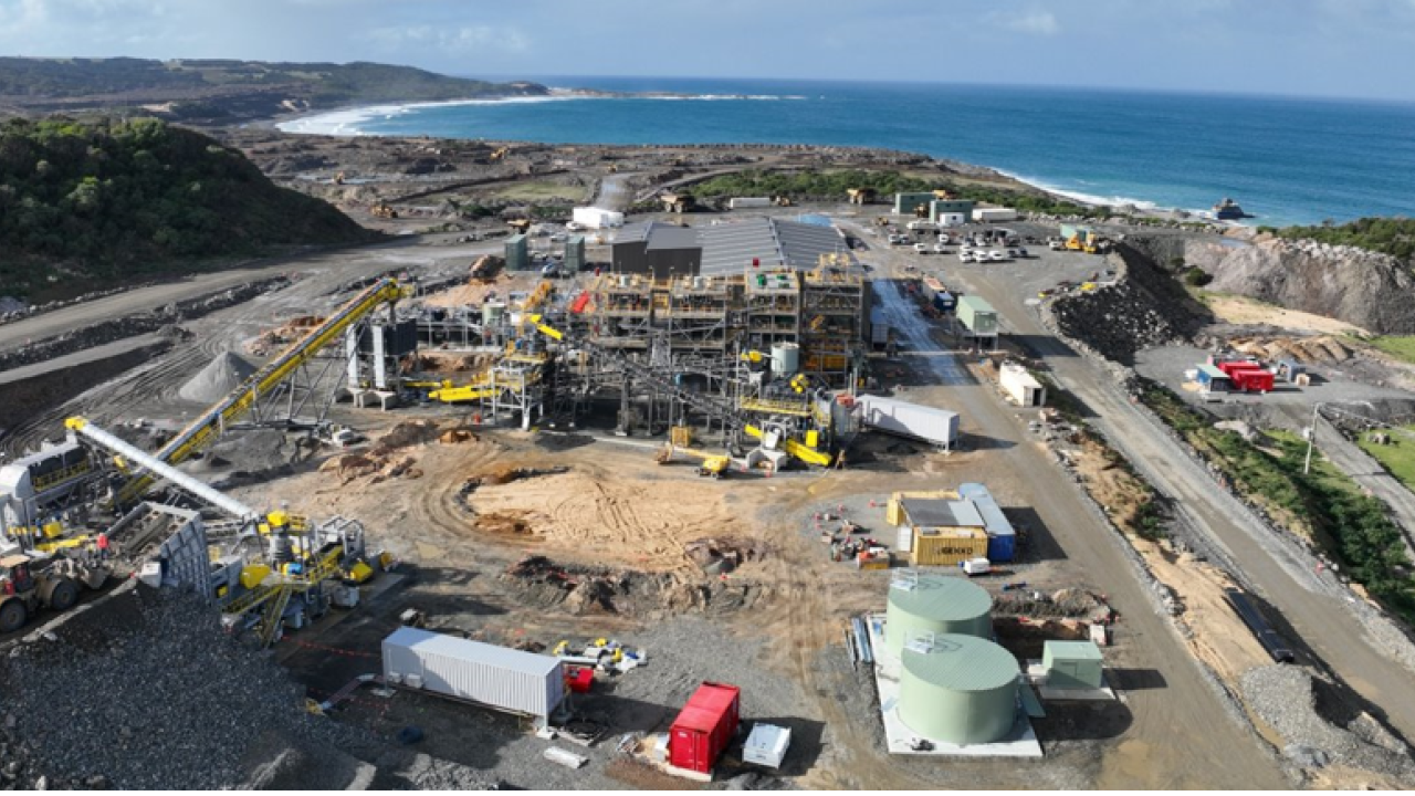 G6M Dolphin Tungsten Mine processing plant