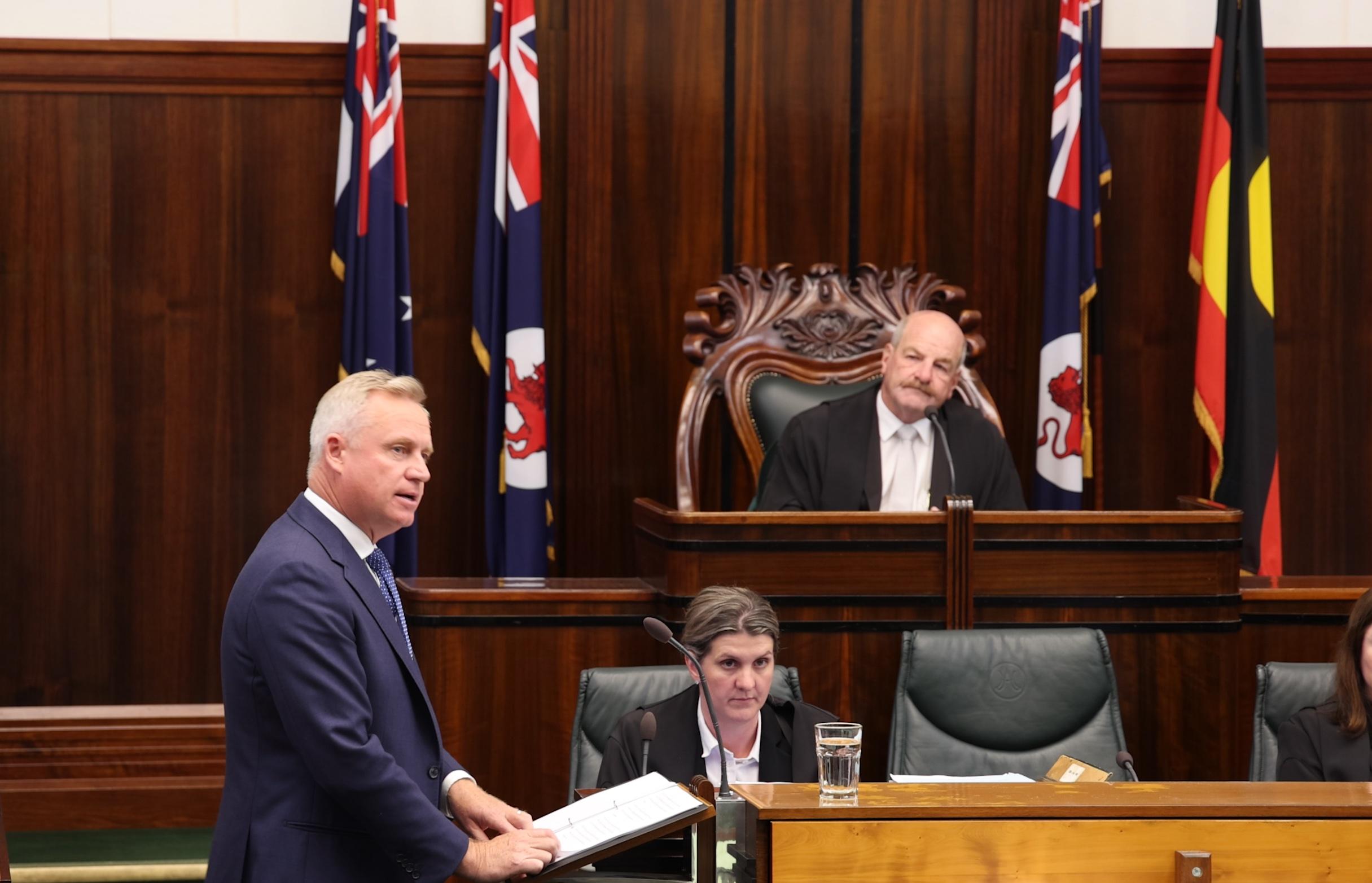 Premier Jeremy Rockliff