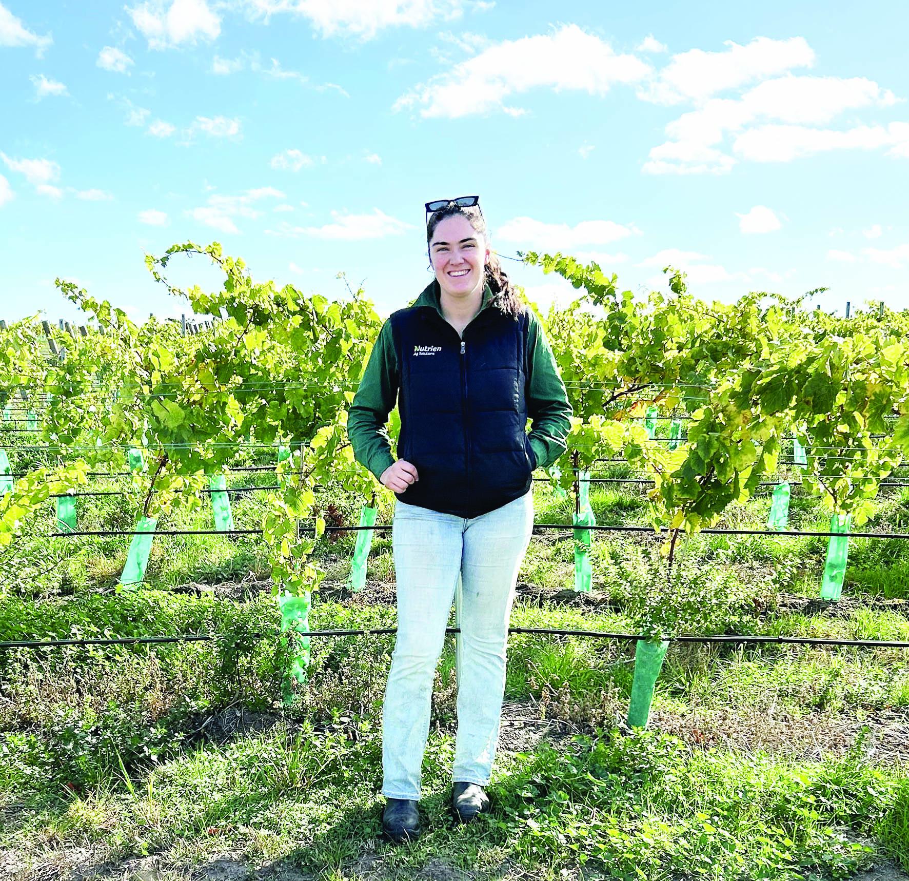 Agronomist Charlotte Youngman