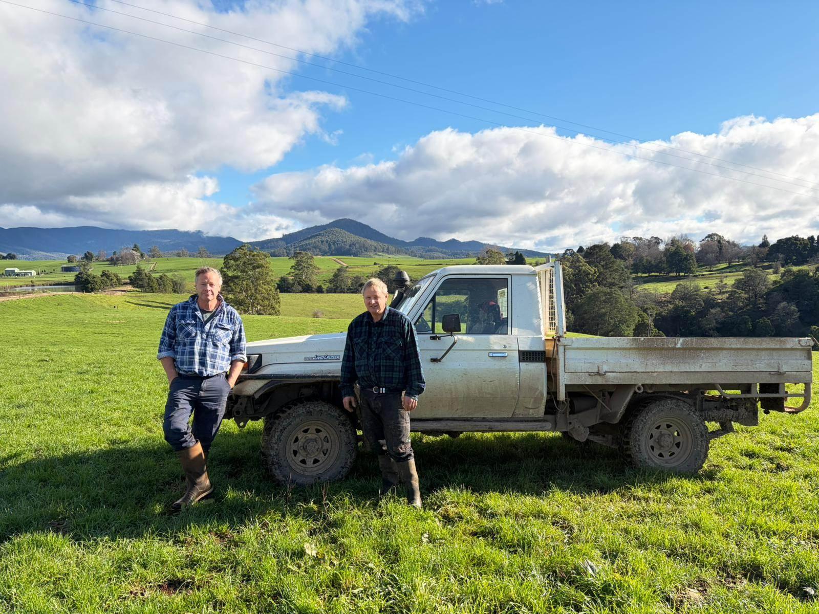 Geoff and Stan Cox from Northview Estate