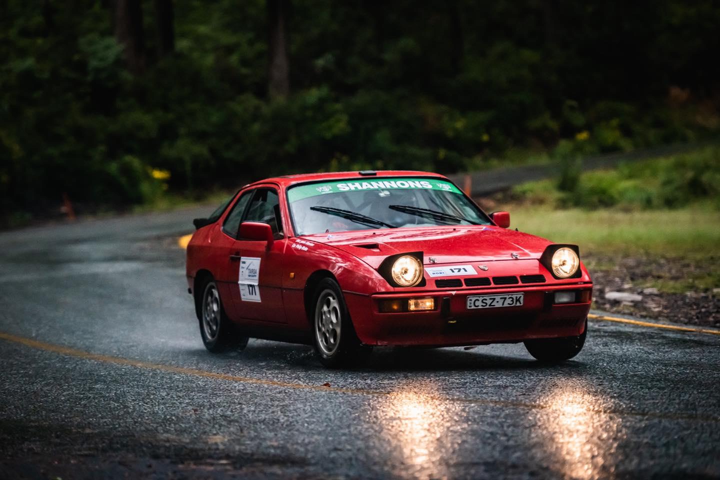 A Targa competitor from a previous year