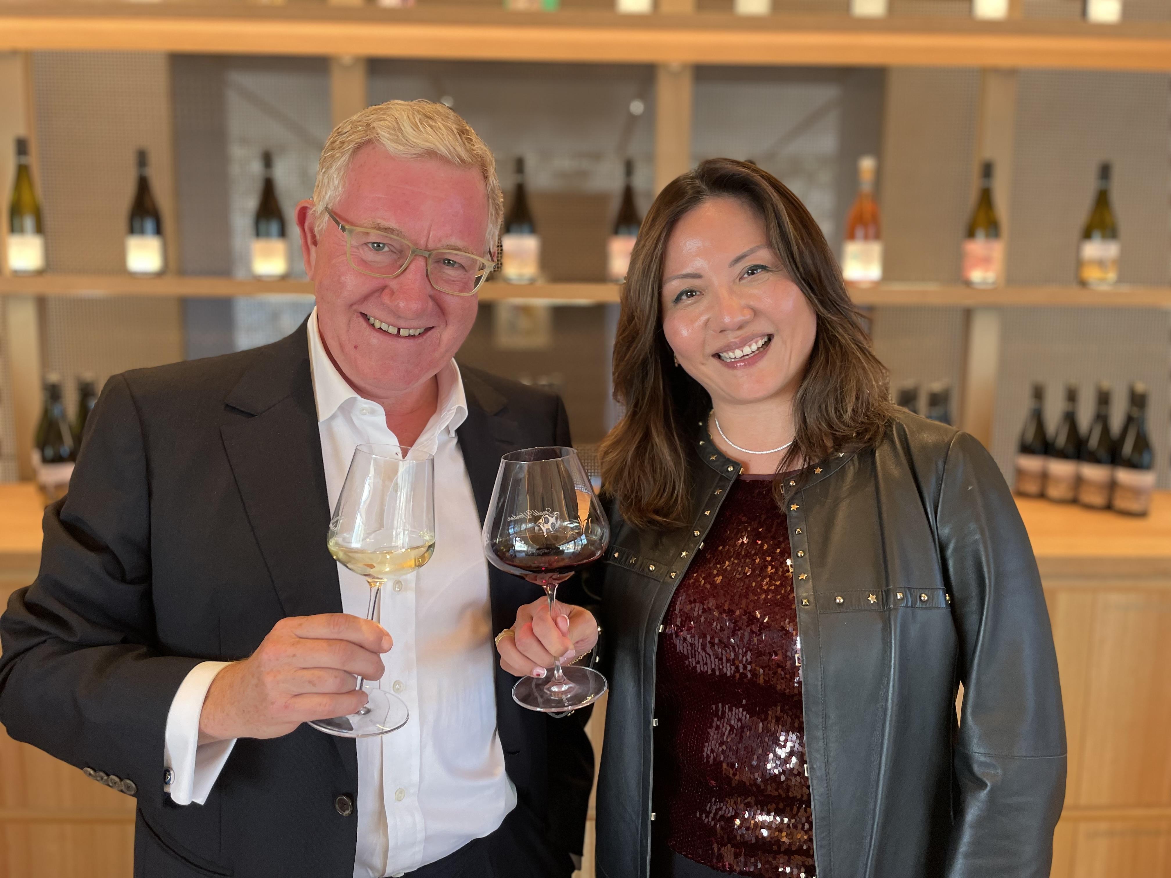Owners Angus Davidson and Tracy Wong-Davidson