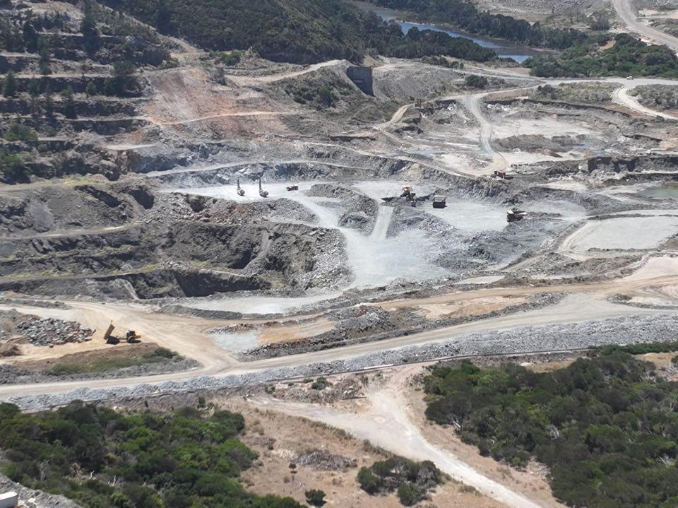 King Island tungsten mine