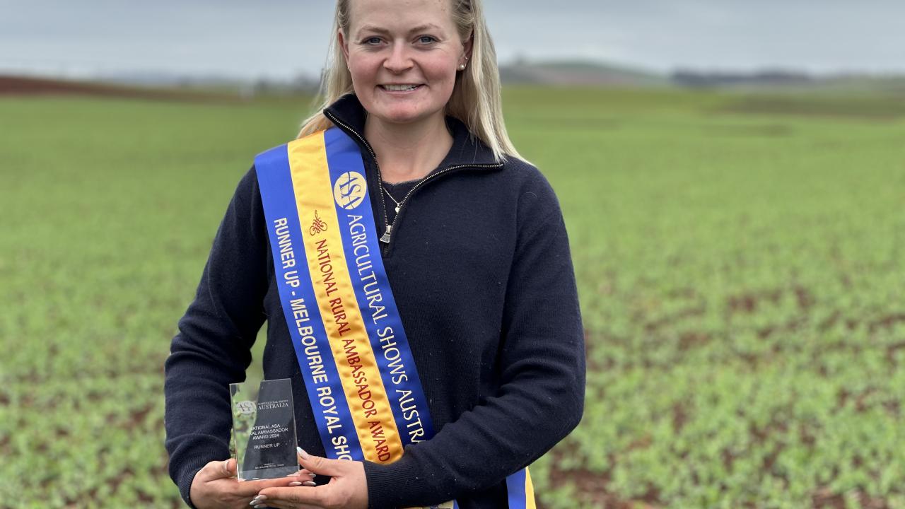 National Rural ambassador runner up Caitlin Radford Caitlin Radford