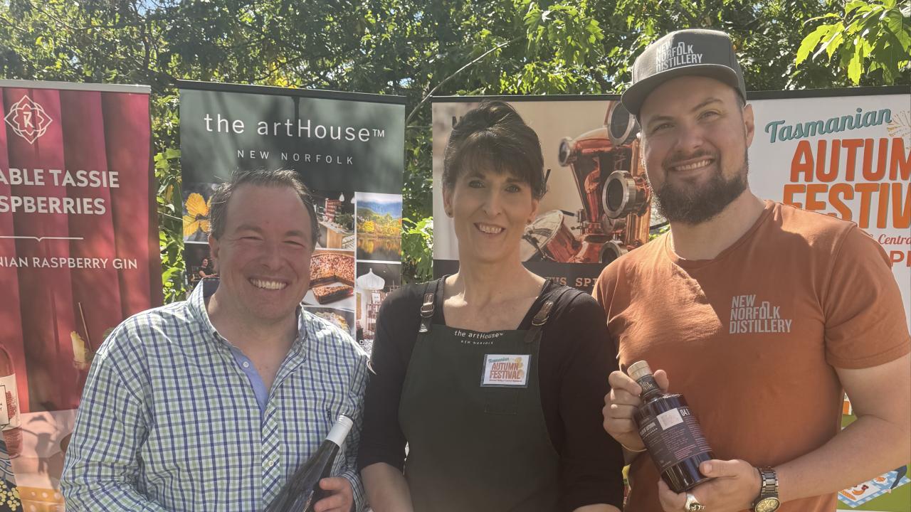Michael Smith, Nicky Rouleston and Tarrant Derksen