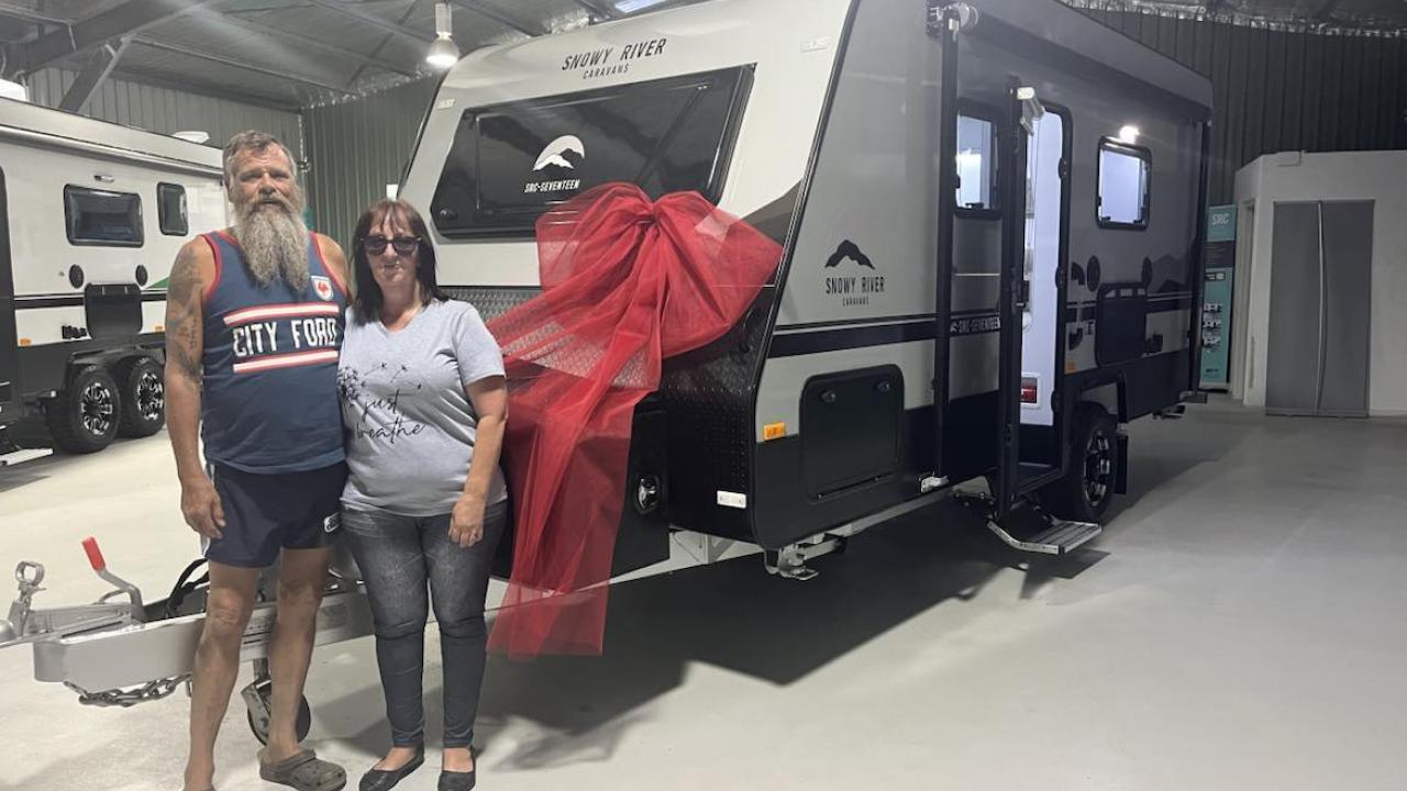 Craig and Bronwyn picking up their brand new SRC-17 Craig and Bronwyn picking up their brand new SRC-17