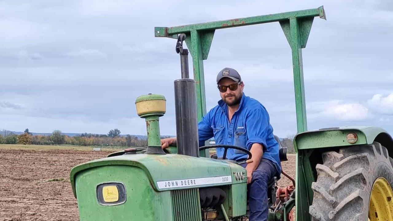 Doc Perry taking part in the 2025 National Ploughing Championships