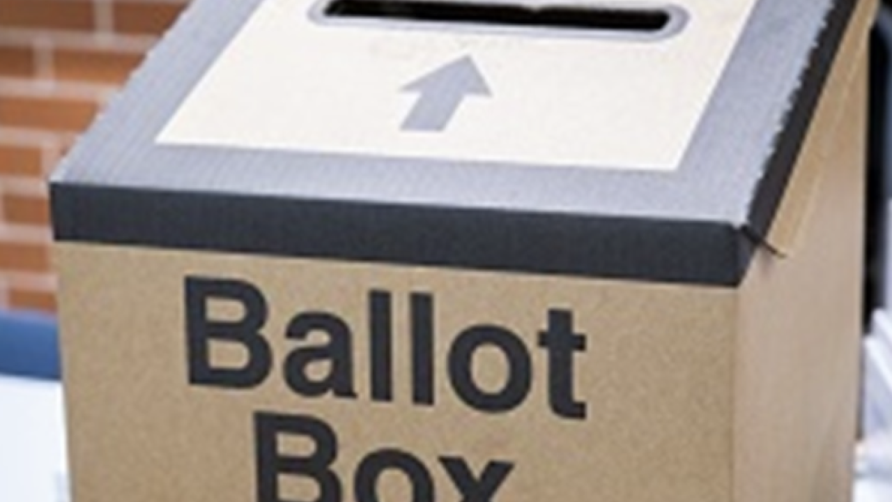 Ballot box.
