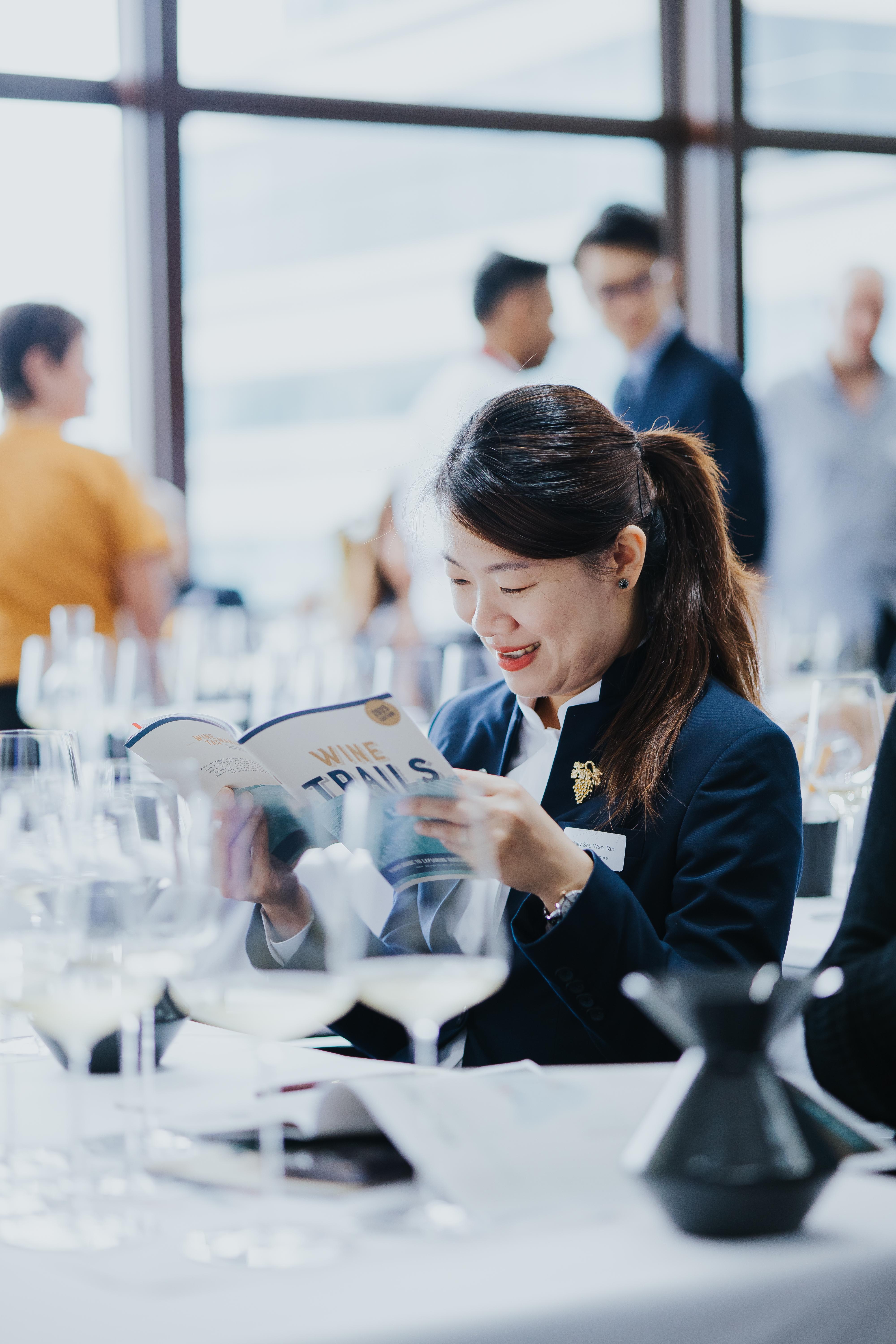 Shirley Shu Wen Tan from tasting venue 67 Pall Mall Singapore