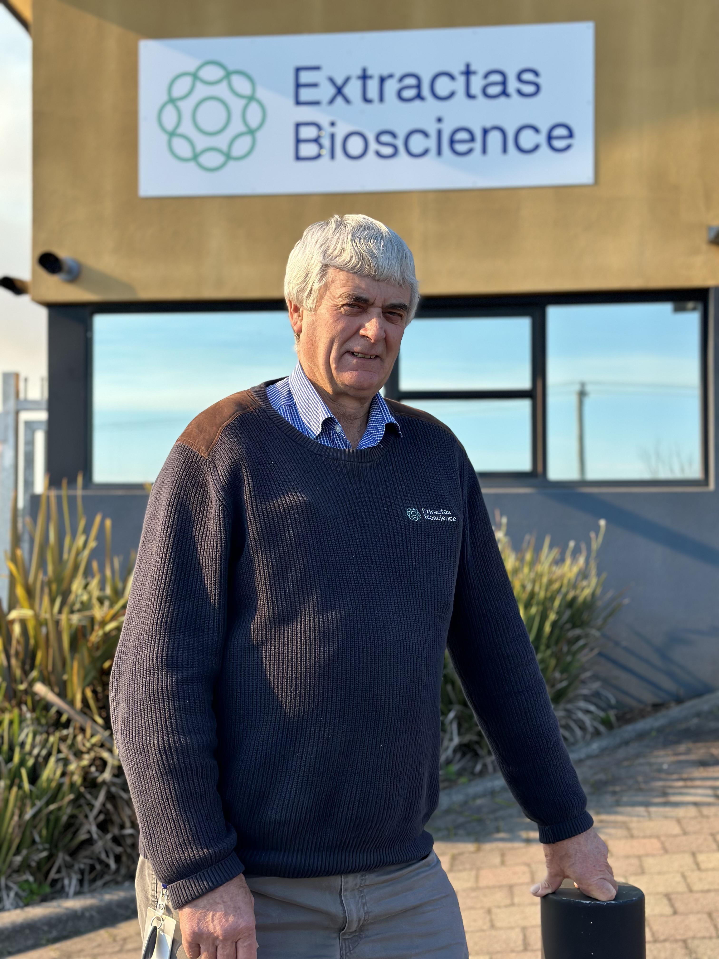 Extractas Bioscience field operations manager Noel Beven