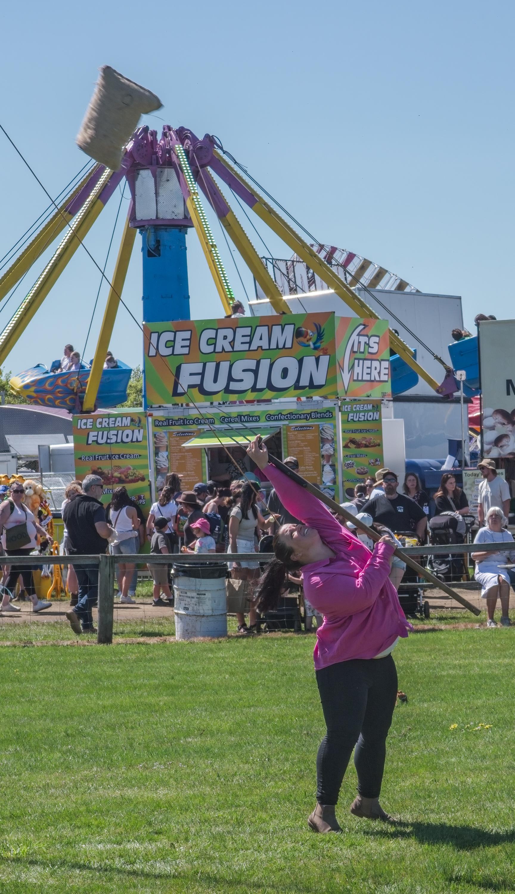 Ellen Yared at last year's Longford Show