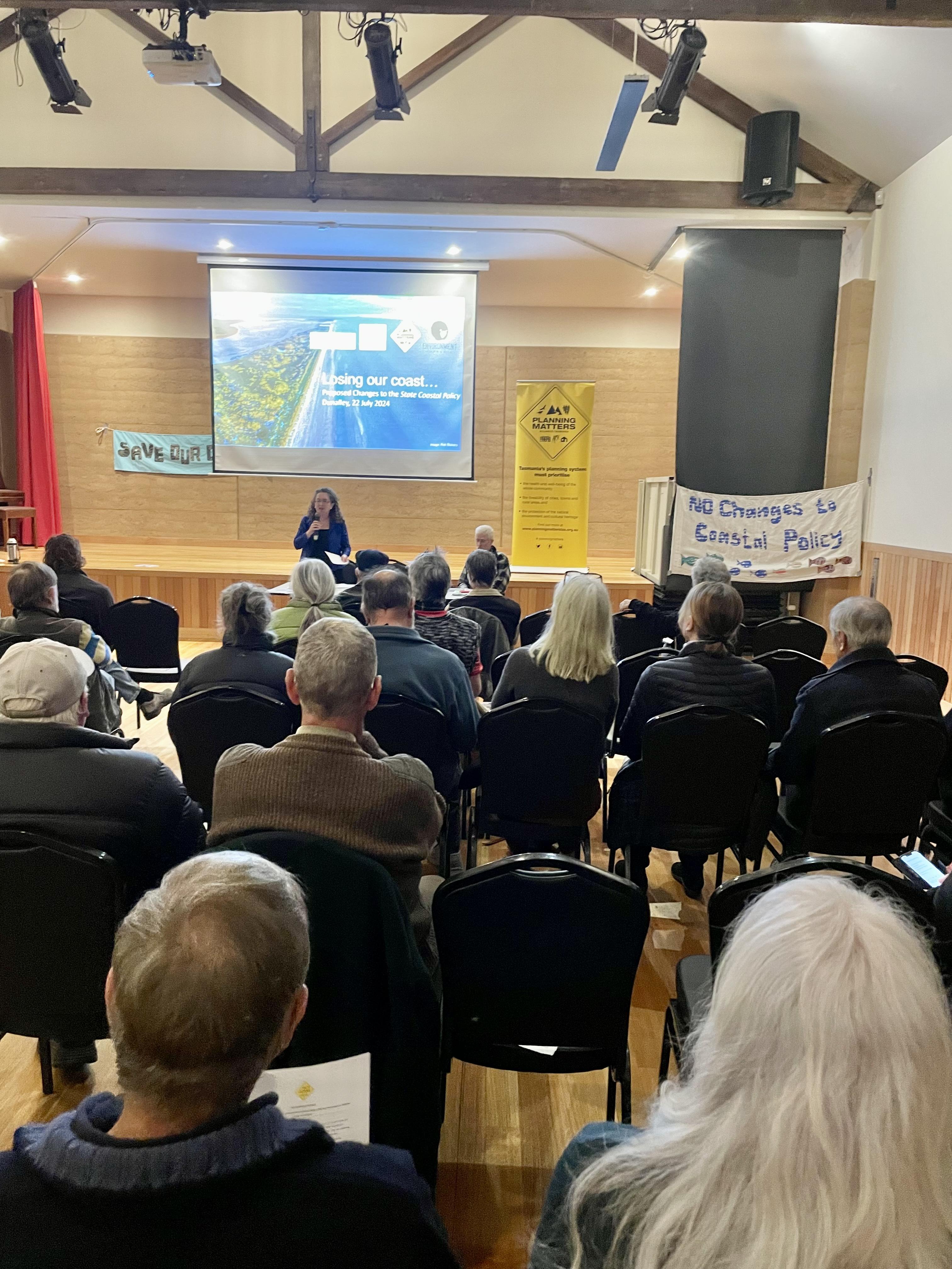 Meeting at Dunalley