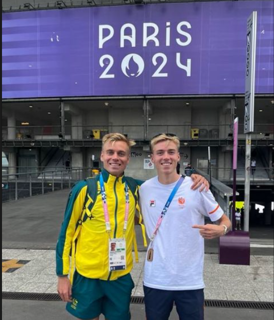 Stewart McSweyn with his brother, Angus. Source: Instagram.
